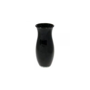 Jarron negro cristal