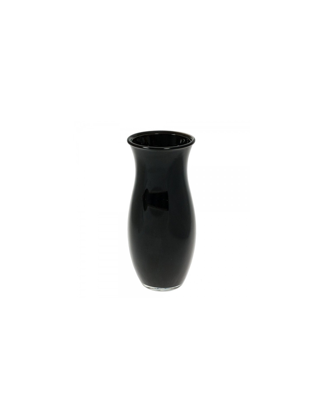 Jarron negro cristal