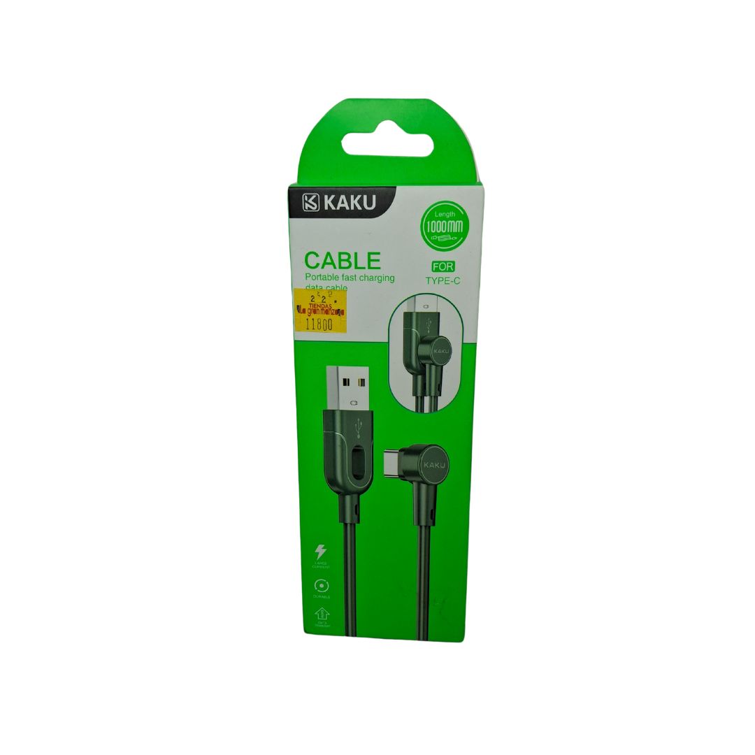 CABLE DATOS USB A TIPO C KSC-374 KAKUSIGA UNIFER